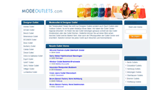 Desktop Screenshot of modeoutlets.com